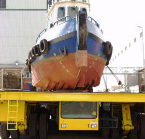 Shipyard Transporter Tug Boat